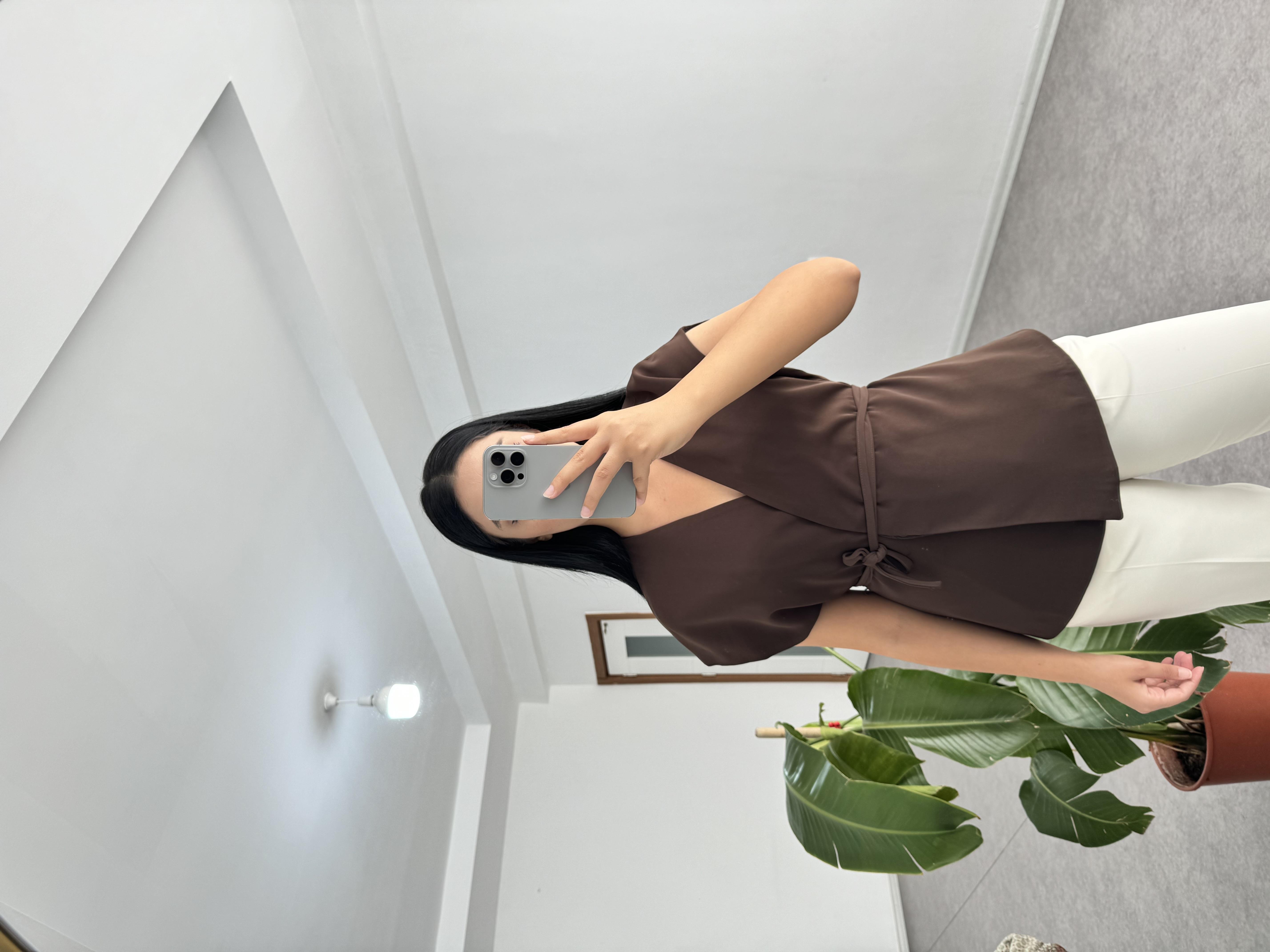 Kahverengi Premium Yelek