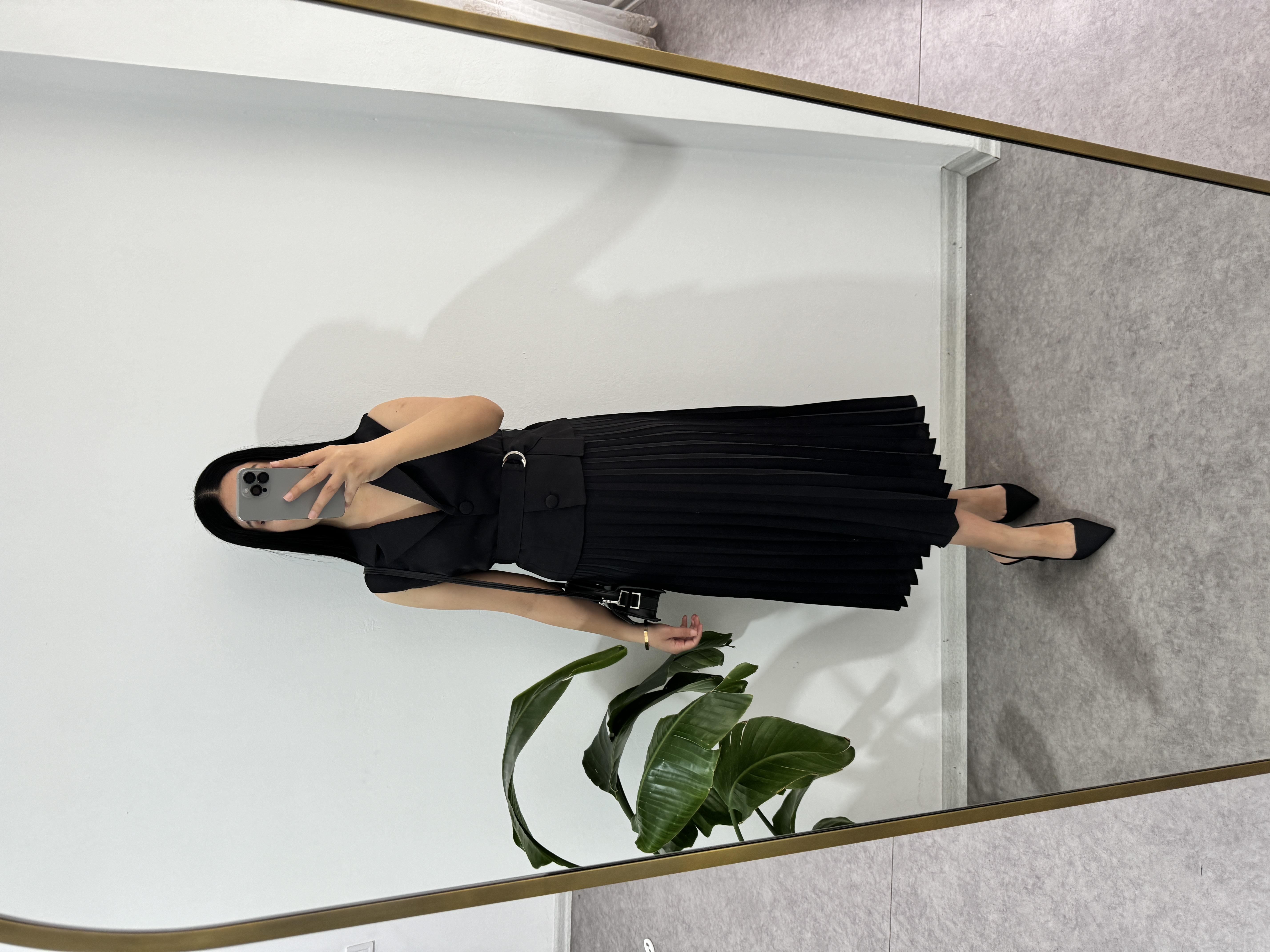 Piliseli Yelek Elbise