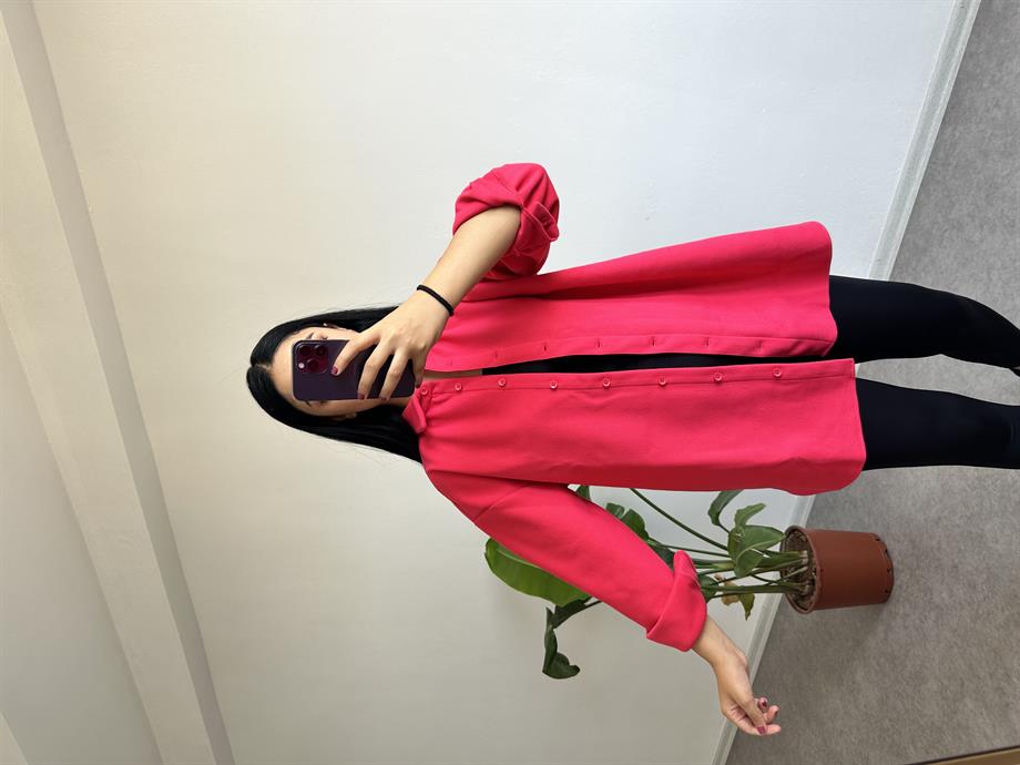 Polarlı pembe gömlek