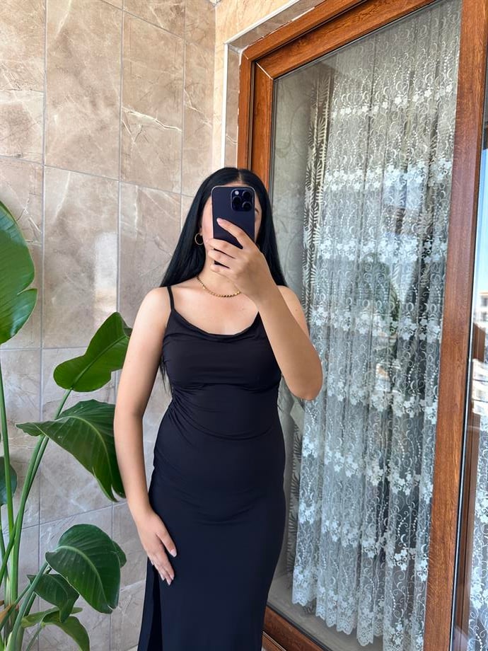 Buzy elbise askı kol