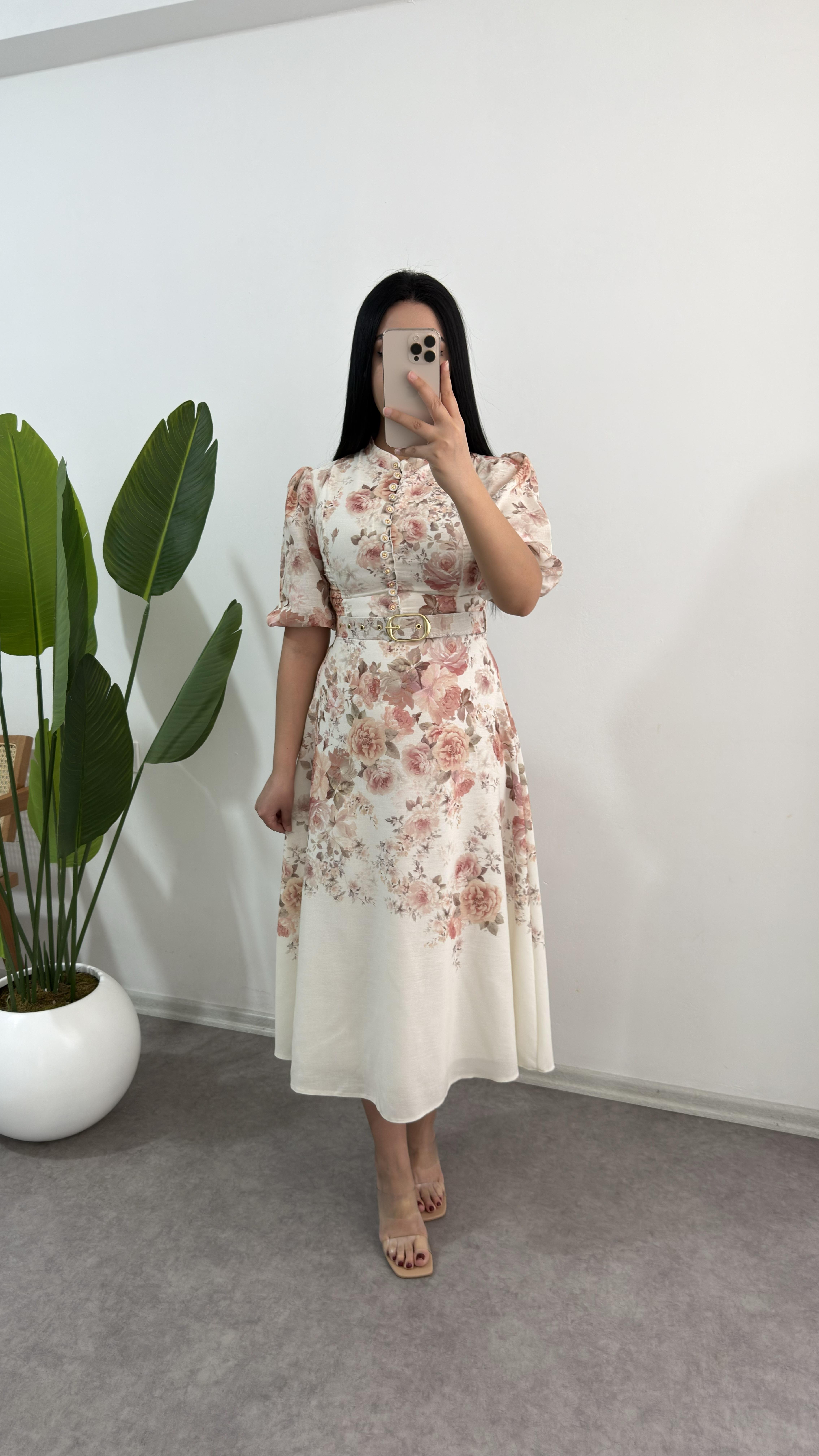 Çiçekli Prenses Elbise