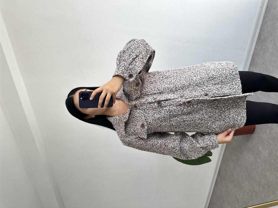 Kaşe gömlek kahve rengi