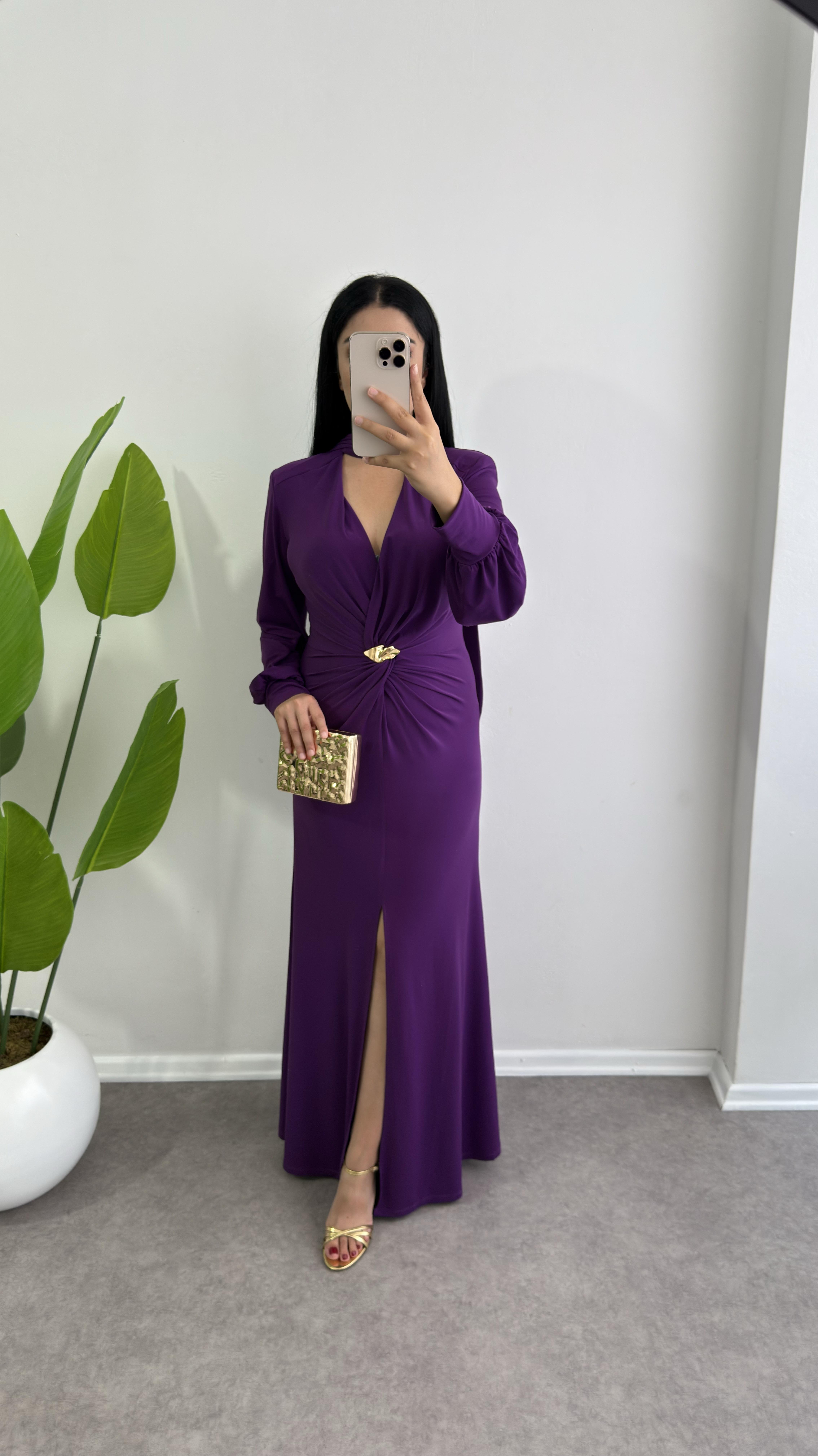 Lora Mor Sendy Kumaş Elbise 