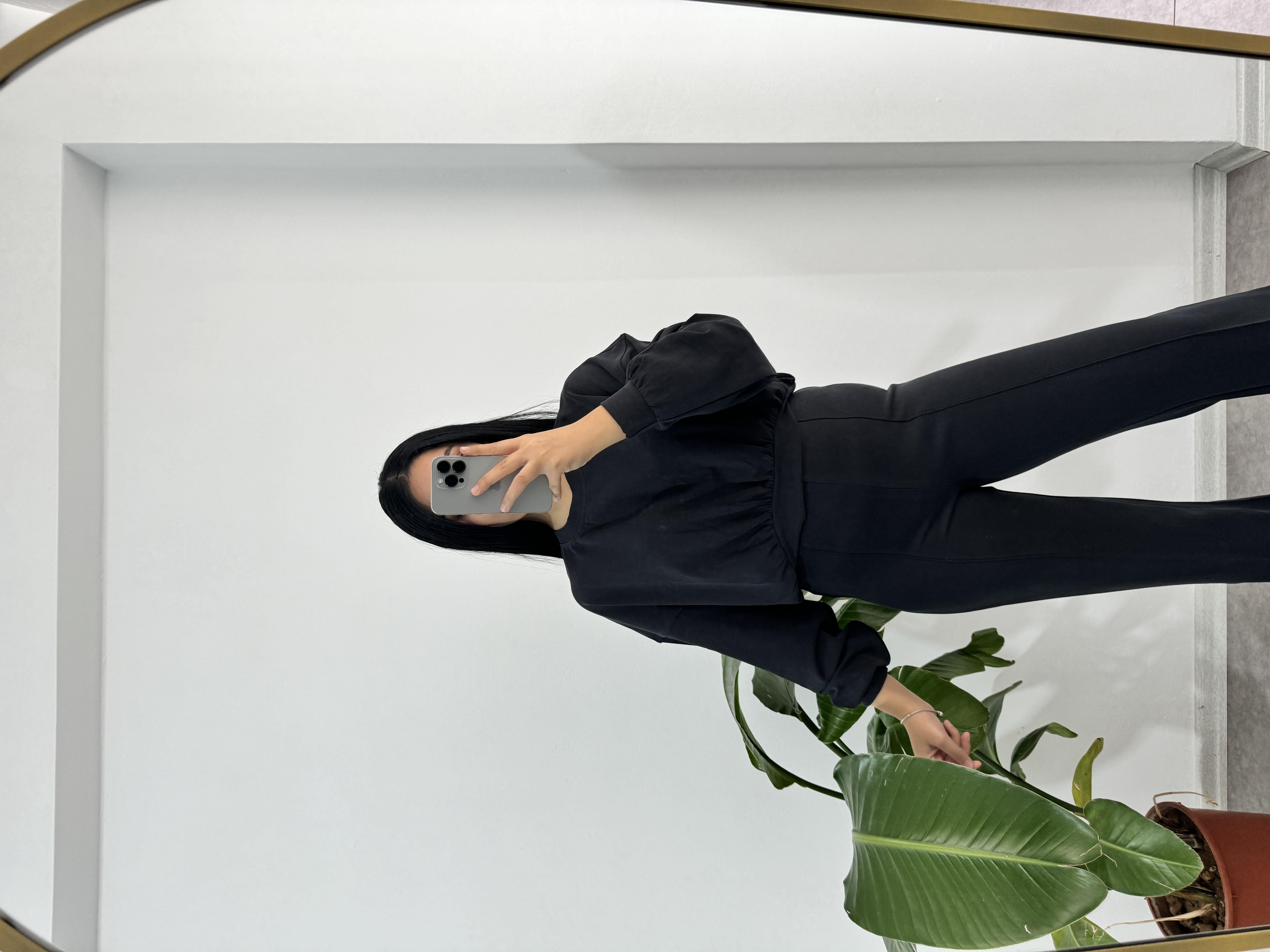 Modal kumaş siyah oys takım