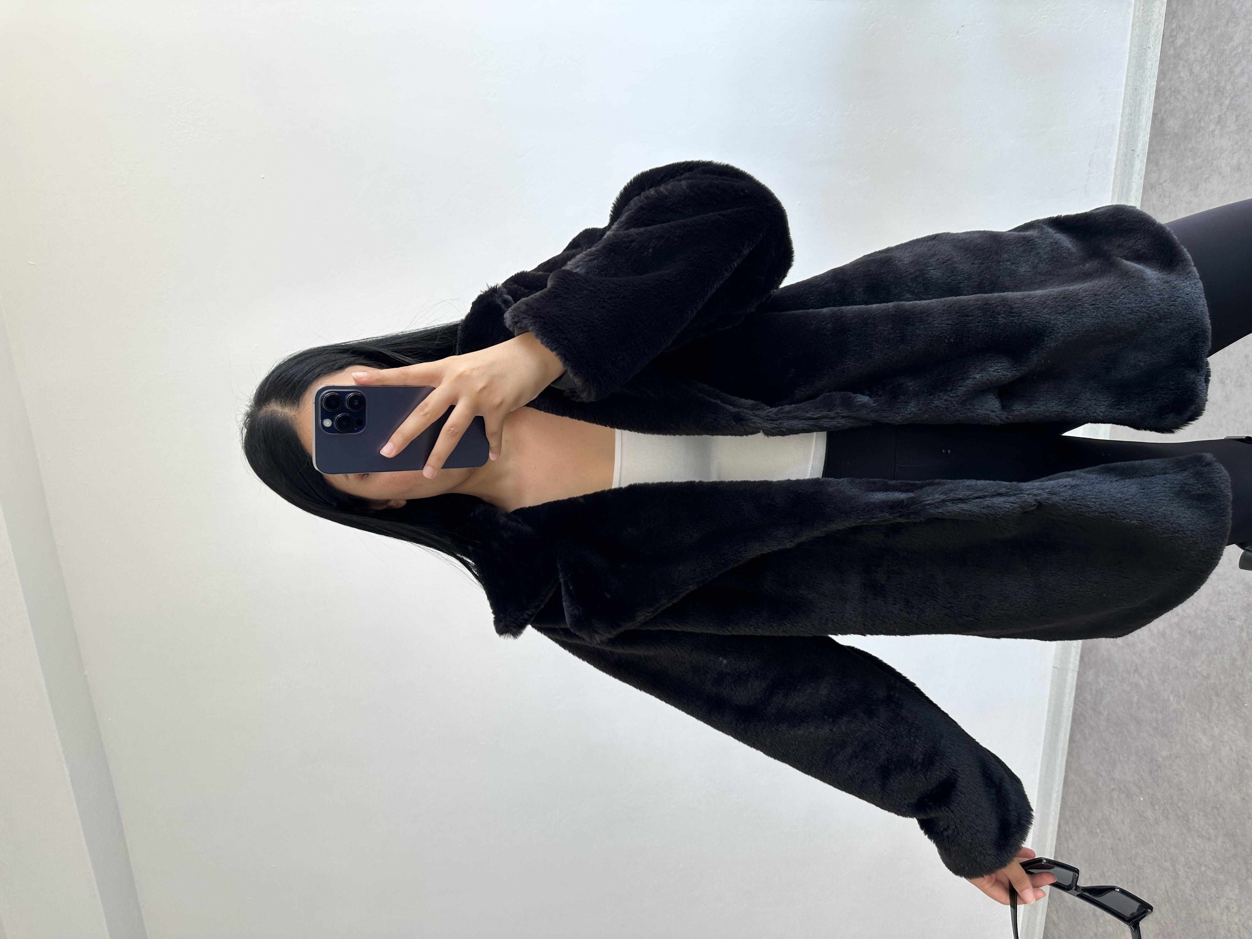 Peluş ceket içi astarlı