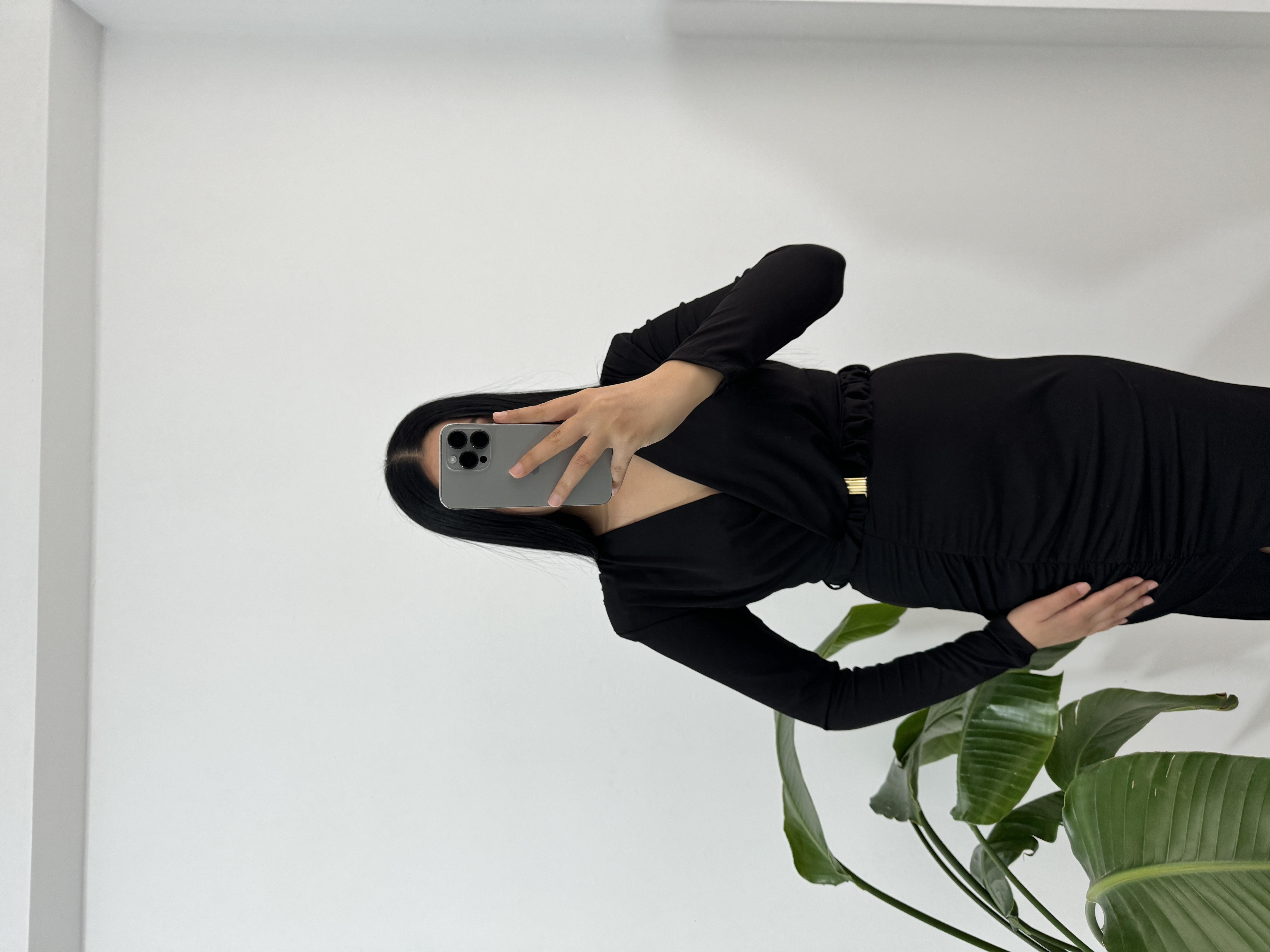 Sendy Kumal Kemerli Elbise