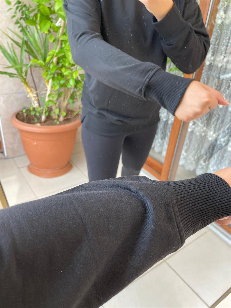SİYAH SWEATSHİRT