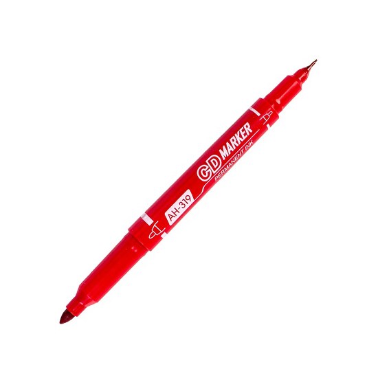 AIHAO AH319 CD KALEMİ KIRMIZI *12