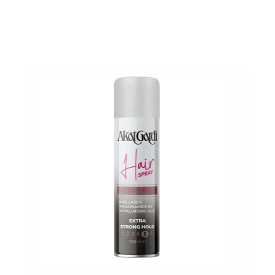 AKAT SAÇ SPREY 180ml EXTRA STRONG HOLD 5no GRİ *24
