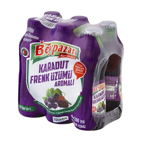 BEYPAZARI SODA KARADUT & F.ÜZÜM 6'lı *4