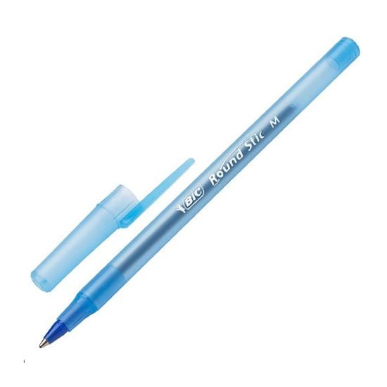 BİC ROUND STİCK TÜKENMEZ KALEM 1.00mm MAVİ *60 962666