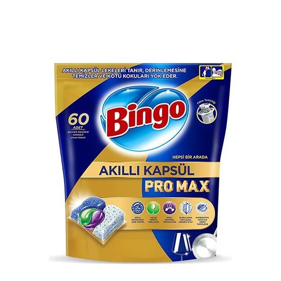 BİNGO AKILLI BULAŞIK KAPSÜLÜ 60'LI PROMAX