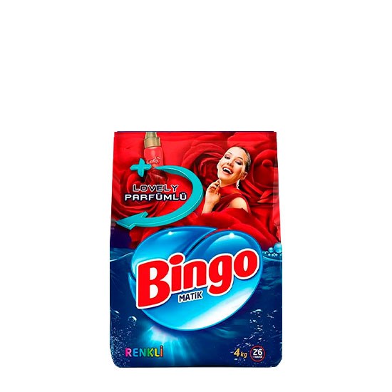 BİNGO MATİK 4 kg RENKLİ *156