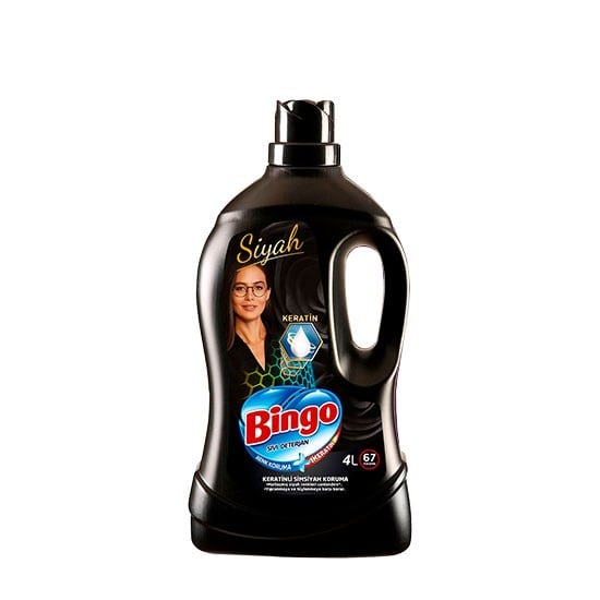 BİNGO SIVI MATİK 4lt SİYAH *4