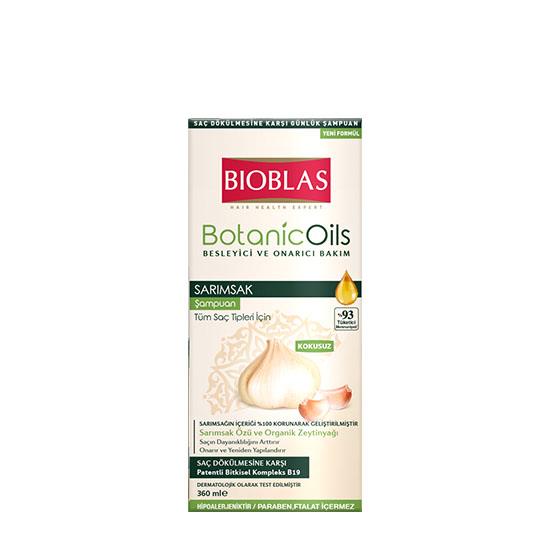 BİOBLAS ŞAMPUAN 360ml B-OİL SARIMSAK -TÜM SAÇ