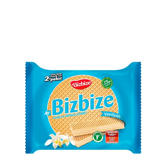BİZBİZE GOFRET 340gr VANİLYALI *12