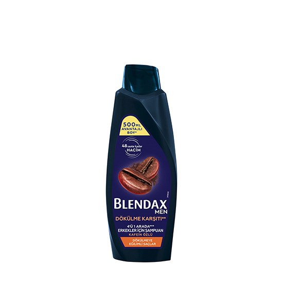 BLENDAX ŞAMPUAN 500ml BAY DÖKÜLMEYE KARŞI KAFEİN
