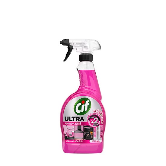 CİF ULT ANINDA ETKİ 750ml KİR ve YAĞ SPREY SAKURA *12