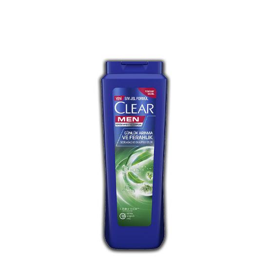 CLEAR ŞAMPUAN 350ml MEN GÜNLÜK ARIN.VE FERAHLIK