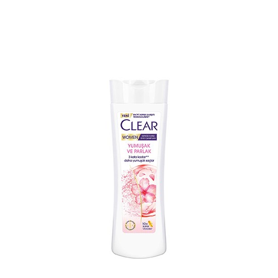 CLEAR ŞAMPUAN 350ml WOMEN YUMUŞAK ve PARLAK