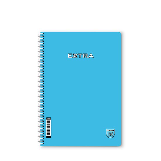 DEFTER A4 40Y KARELİ PP SPRALLİ
