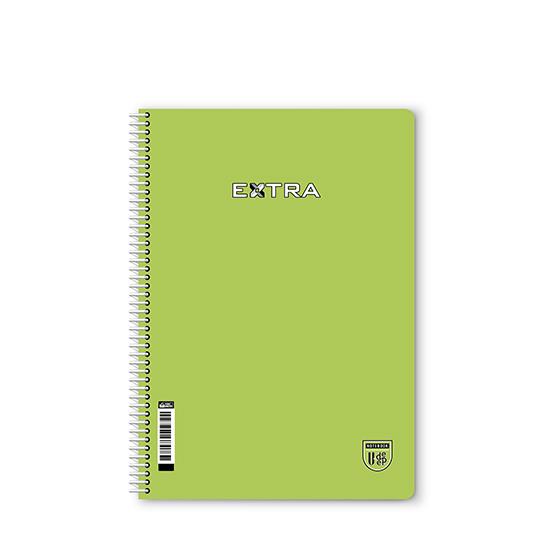 DEFTER A4 60Y DÜZ ÇİZGİSİZ PP SPRALLİ
