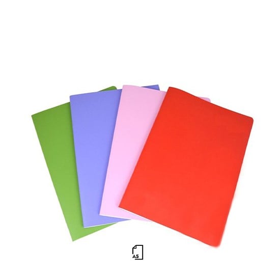 DEFTER A5 40Y ÇİZGİLİ PP KAPAK
