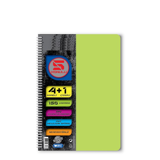 DEFTER AYRAÇLI A4 4+1 125YP
