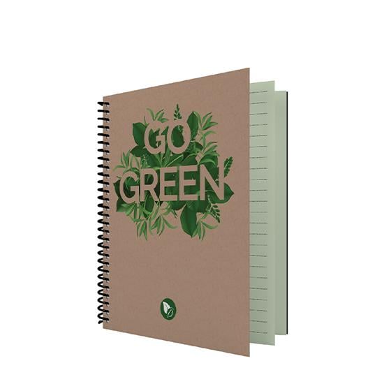 DEFTER DİLMAN KRAF ÇİÇEK 16x22 100Y KARELİ SPRALLİ