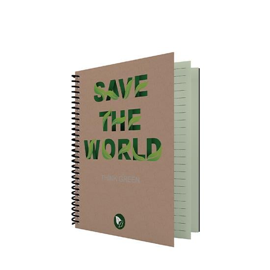 DEFTER DİLMAN KRAF ÇİÇEK A4 100Y-ÇİZGİLİ