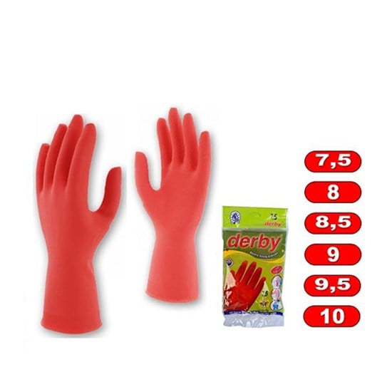 DERBY BULAŞIK ELDİVENİ 7.5 no *30(150)