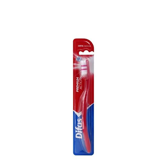DİFAŞ DİŞ FIRÇASI PREMIUM ACTION ORTA 511015