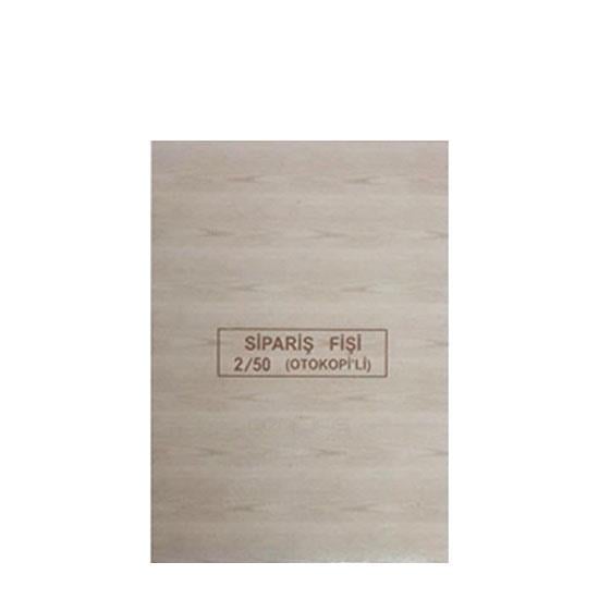 DİLMAN 4206 SİPARİŞ FİŞİ 2/50 2 NÜSHA OTOKOPİLİ