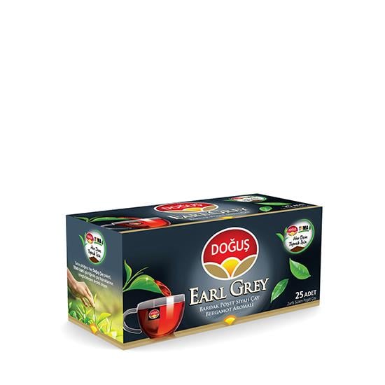 DOĞUŞ EARL GREY BARDAK ÇAY 25'Lİ *12