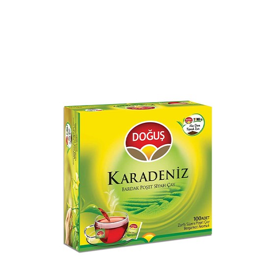 DOĞUŞ KARADENİZ BARDAK ÇAY 100LÜ*8
