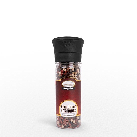DOYTAT  60gr RENKLİ KARABİBER TANE DEĞİRMEN *6