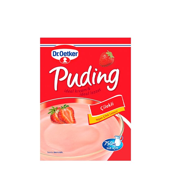 DR.OETKER PUDİNG ÇİLEK 120gr *12(24)