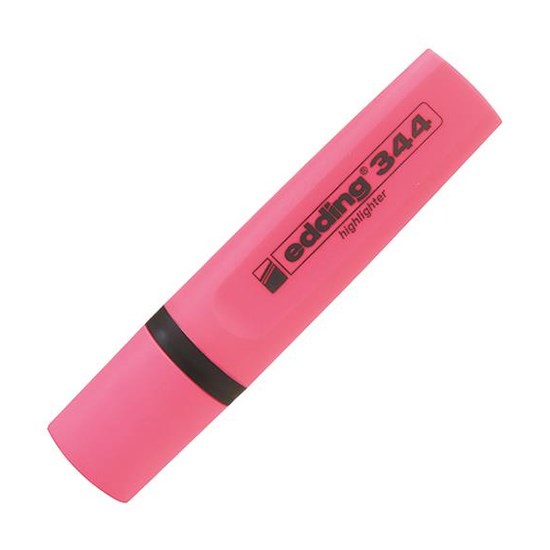 EDDİNG 344 FOSFORLU KALEM PEMBE