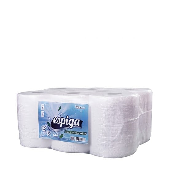 ESPİGA HAVLU 3 kg 6'LI 21cm ENM.411
