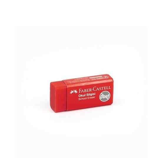 FABER SİLGİ 30 OKUL KIRMIZI 187223*30