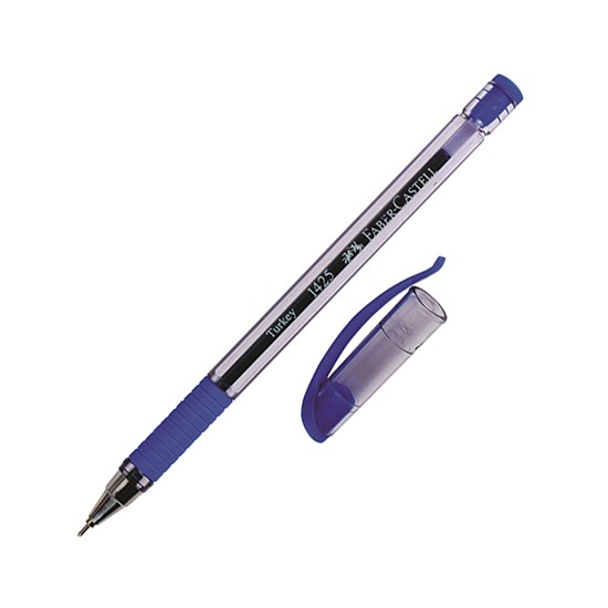 FABER TÜKENMEZ KALEM 1425 MAVİ İĞNE UÇ*10