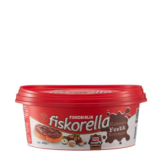 FİSKORELLA 400gr KAKAOLU FINDIK KREMASI *8