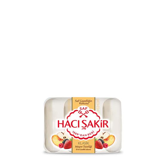 HACI ŞAKİR GÜZ SABUN 4'LÜ MEYVE TAZELİĞİ 280gr *24