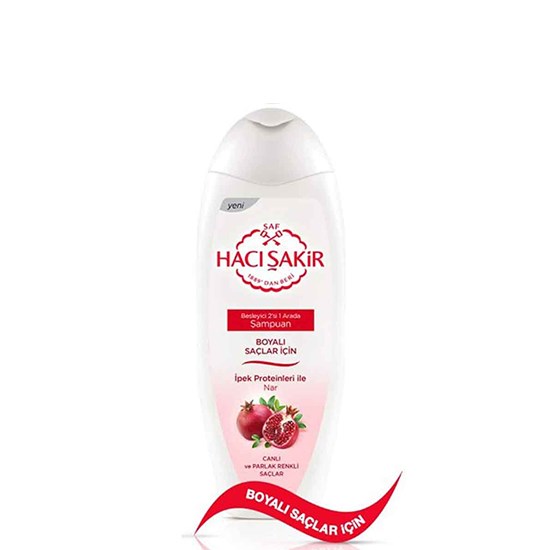 HACI ŞAKİR ŞAMPUAN 500ml BOYALI NAR 2+1 *12