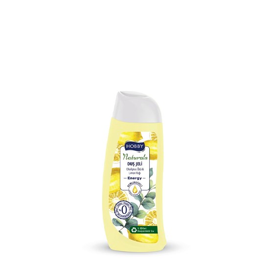 HOBBY DUŞ JELİ 500ml NAT.ENERGY OKALİPTUS LİMON *12