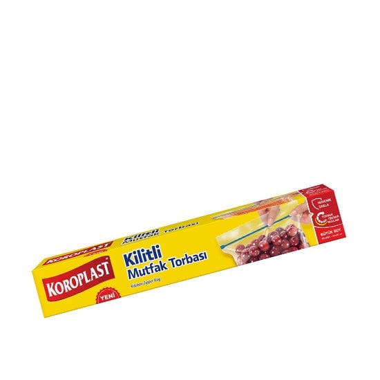 KOROPLAST BUZDOLABI POŞ KİLİTLİ 26x28 10'LU BÜYÜK *12
