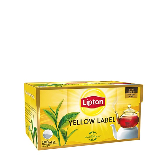 LİPTON DEMLİK ÇAY 100'lü YELLOW *16
