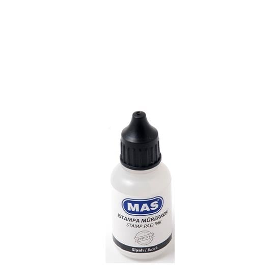 MAS 462 20ml SİYAH ISTAMPA MÜREKKEBİ