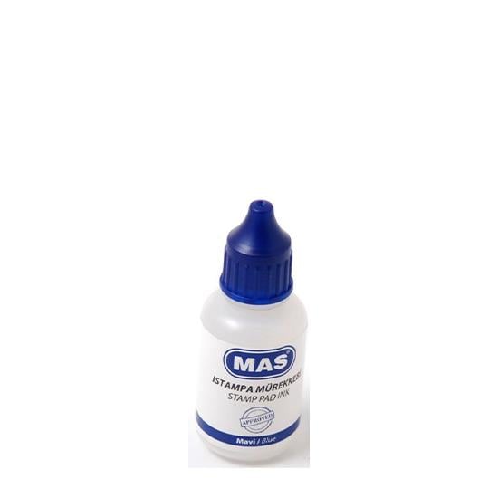 MAS 463 20ml MAVİ ISTAMPA MÜREKKEBİ