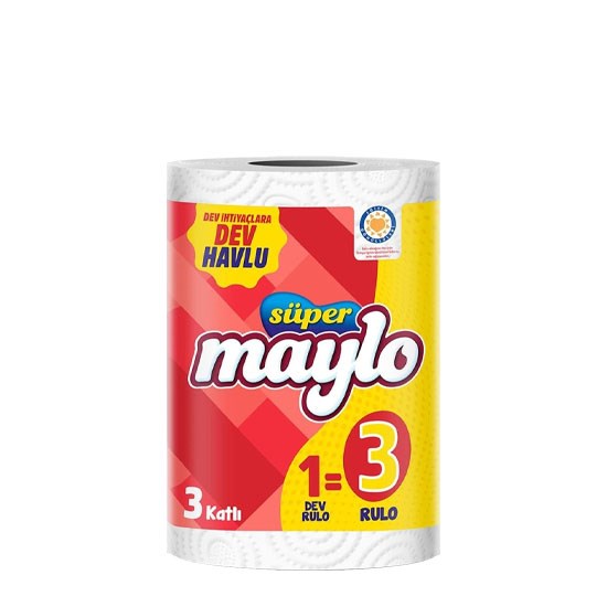 MAYLO HAVLU DEV 3-KATLI KIRMIZI *10